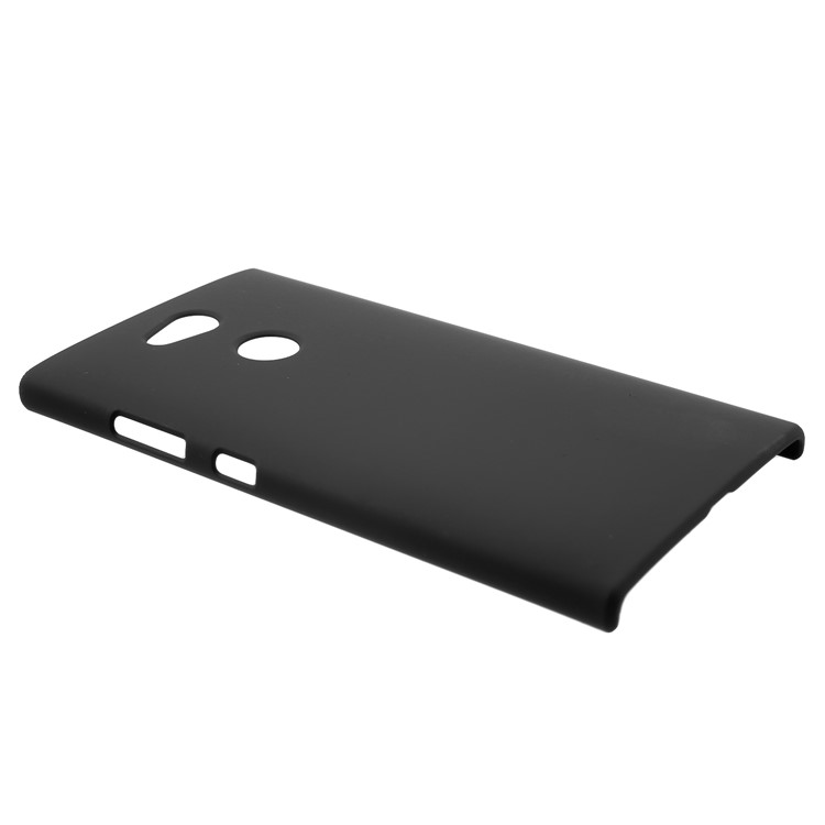 For Sony Xperia L2 Rubberized PC Hard Phone Case - Black-3