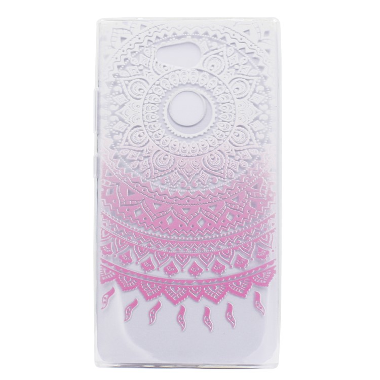 Pattern Printing Soft TPU Back Casing for Sony Xperia L2 - Ethnic Style-2