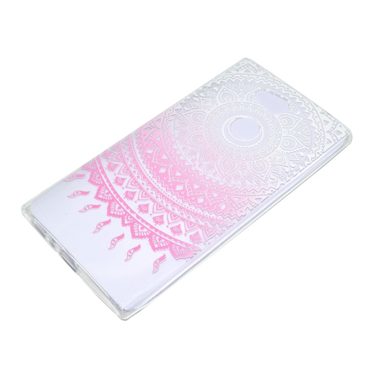 Pattern Printing Soft TPU Back Casing for Sony Xperia L2 - Ethnic Style-3