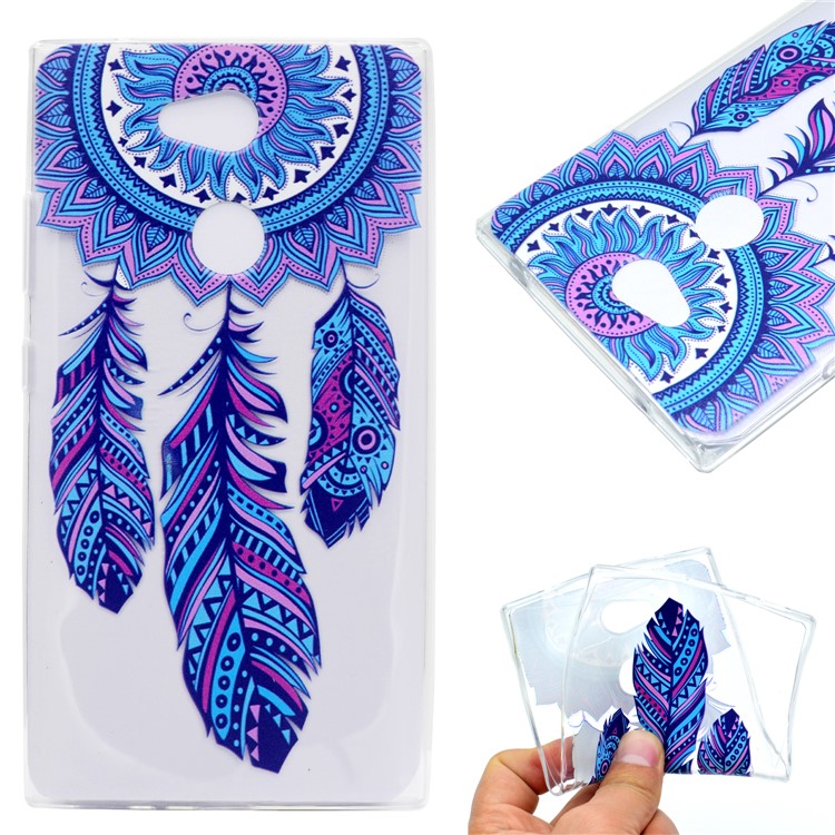 Pattern Printing Soft TPU Protection Mobile Case for Sony Xperia L2 - Dream Catcher-1