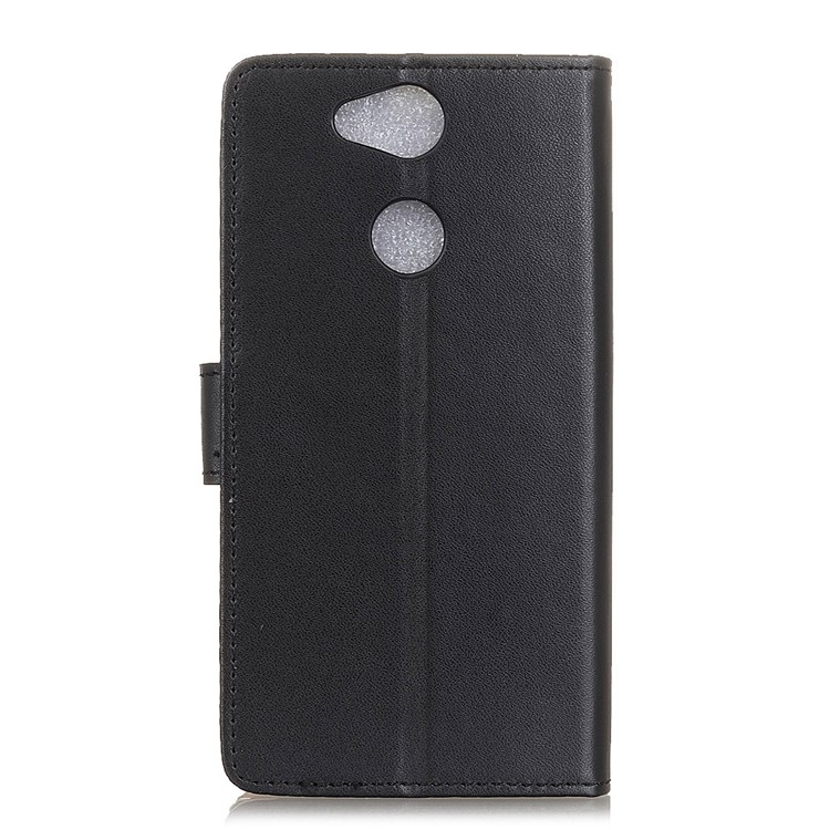 Wallet Leather Stand Case for Sony Xperia XA2 - Black-3