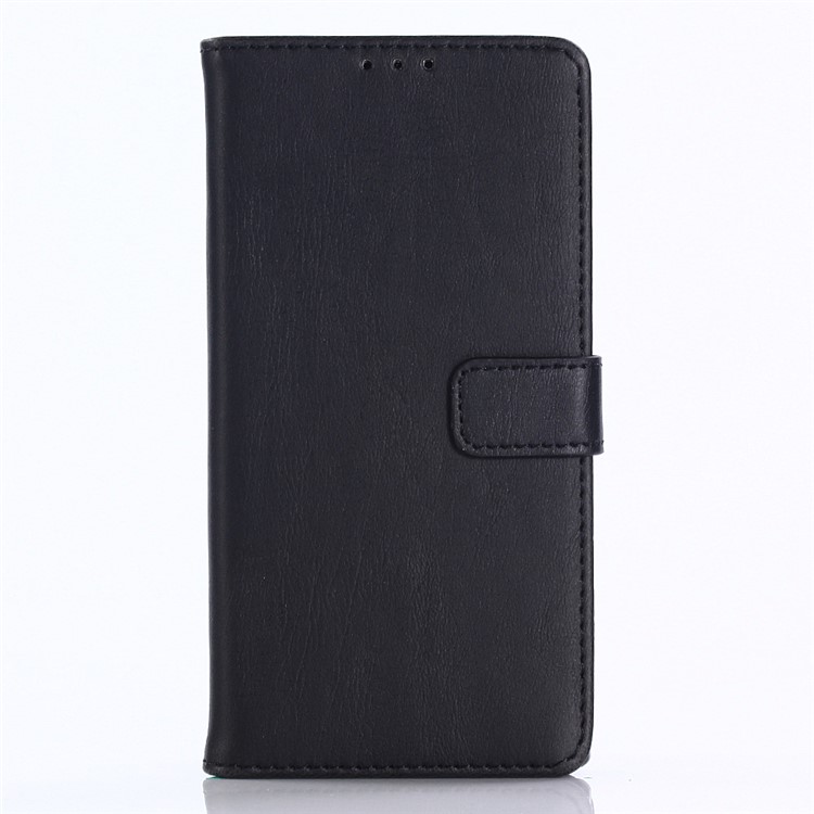 Brieftasche Im Retro-Stil Aus Leder Für Sony Xperia XA2 - Schwarz-1