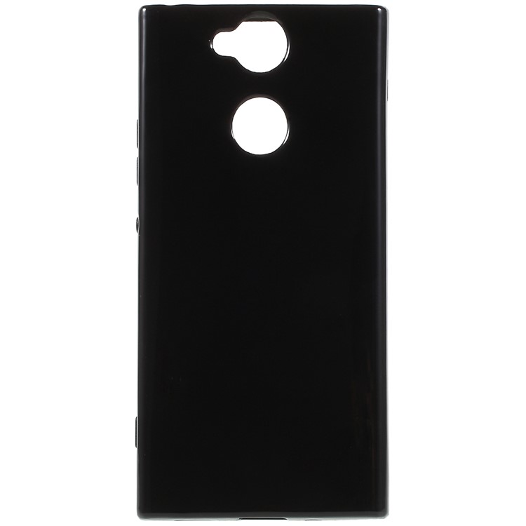 For Sony Xperia XA2 Soft TPU Cover Case with Non-slip Inner - Black-3