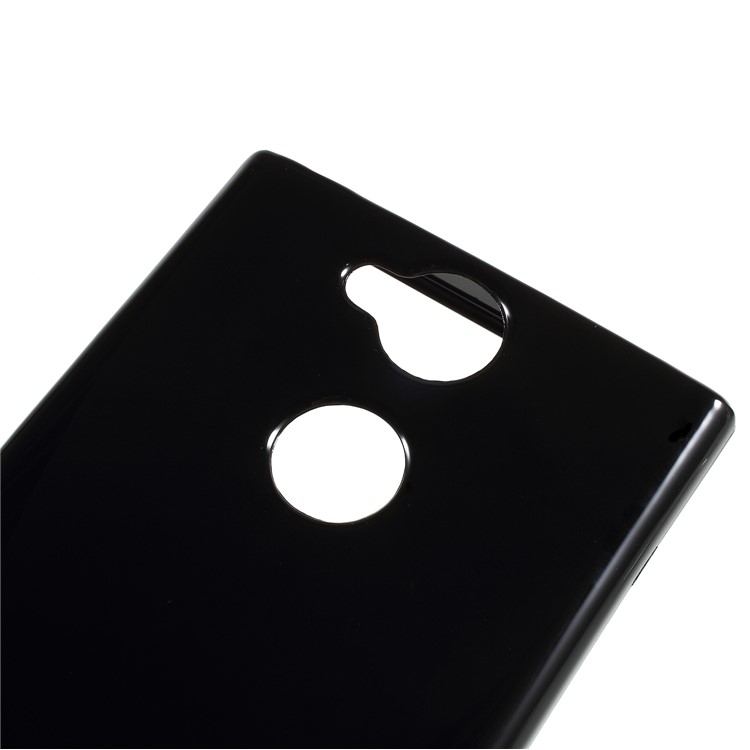 For Sony Xperia XA2 Soft TPU Cover Case with Non-slip Inner - Black-4