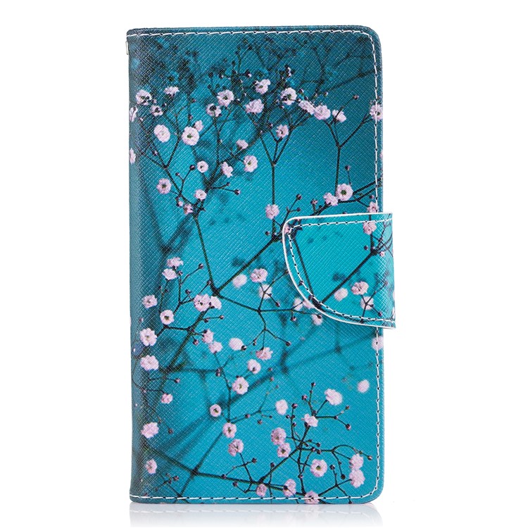 À Motifs En Cuir PU Carte Titulaire Coque De Protection Pour Sony Xperia XA2 - Hivers Doux-2