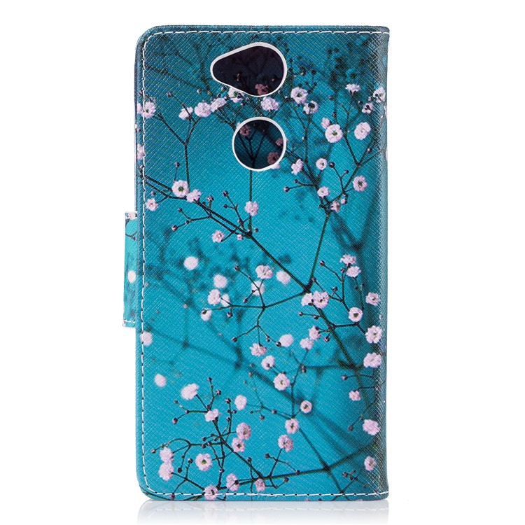 À Motifs En Cuir PU Carte Titulaire Coque De Protection Pour Sony Xperia XA2 - Hivers Doux-3