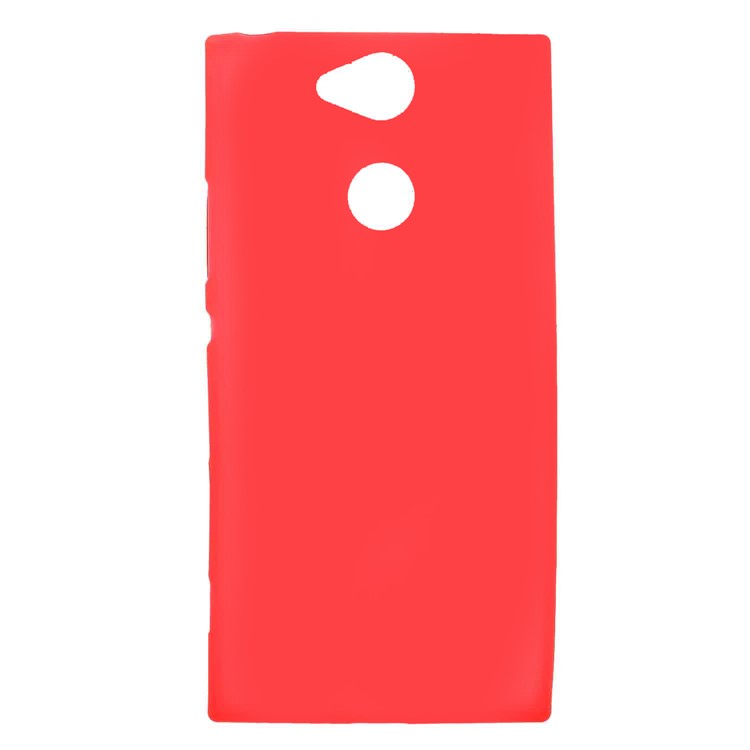 Double-sided Matte TPU Case for Sony Xperia XA2 - Red-1