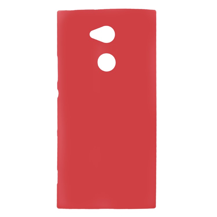 Double-sided Matte TPU Case for Sony Xperia XA2 Ultra - Red-1