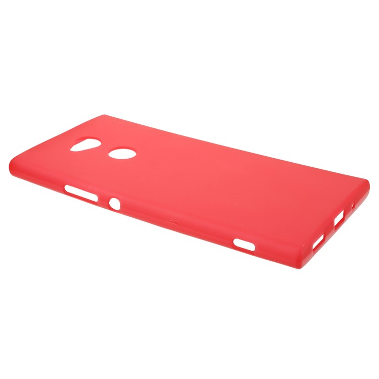 Double-sided Matte TPU Case for Sony Xperia XA2 Ultra - Red-2