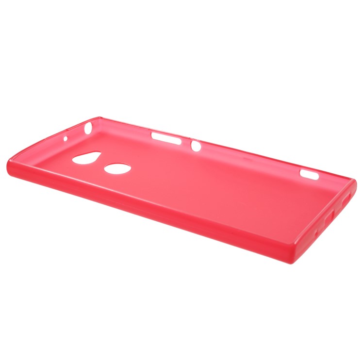 Double-sided Matte TPU Case for Sony Xperia XA2 Ultra - Red-3