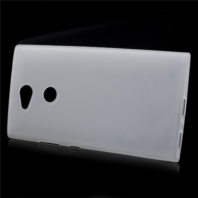 Double-sided Matte TPU Case for Sony Xperia L2 - White-2