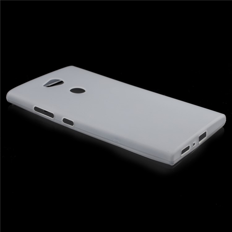 Double-sided Matte TPU Case for Sony Xperia L2 - White-3