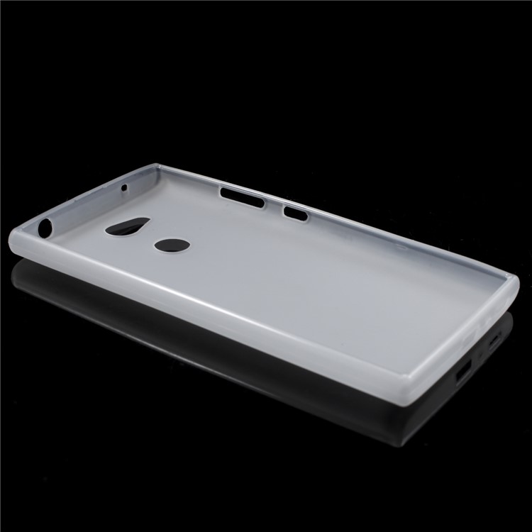 Double-sided Matte TPU Case for Sony Xperia L2 - White-4