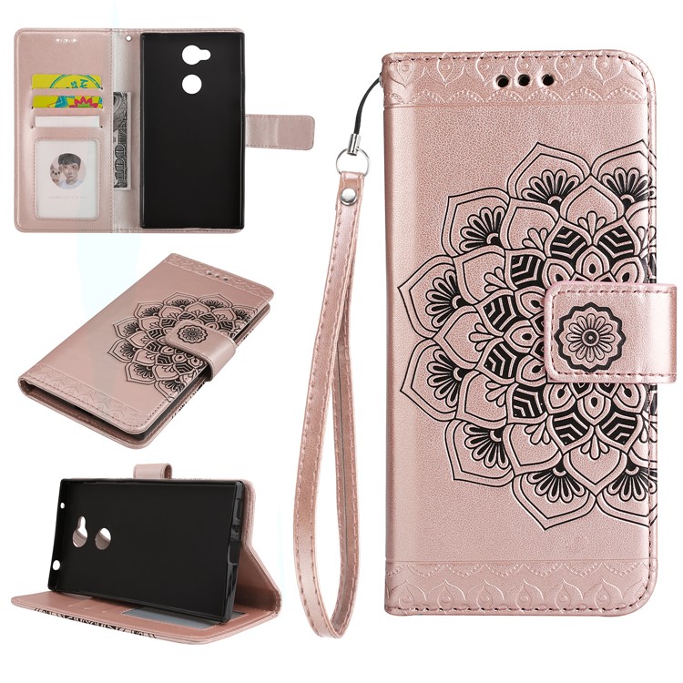 imprinted mandala pattern pu