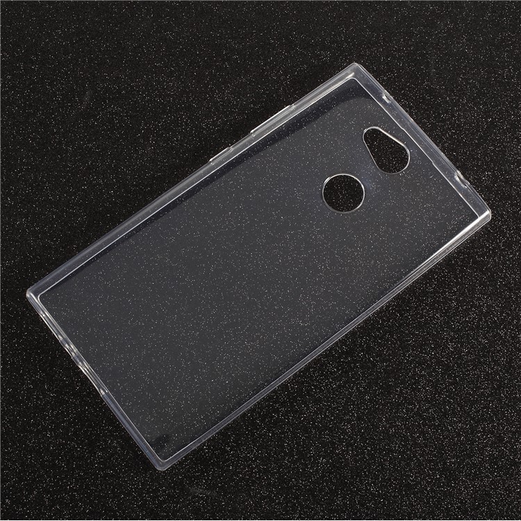Drop-proof Clear TPU Mobile Phone Cover Case for Sony Xperia L2 - Transparent-1