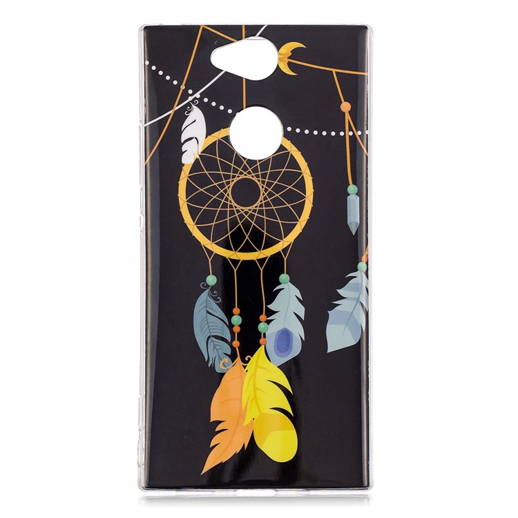 Luminous IMD Patterned Soft TPU Gel Case for Sony Xperia XA2 - Dream Catcher-1