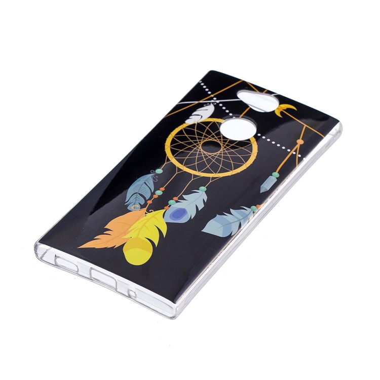 Luminous IMD Patterned Soft TPU Gel Case for Sony Xperia XA2 - Dream Catcher-4