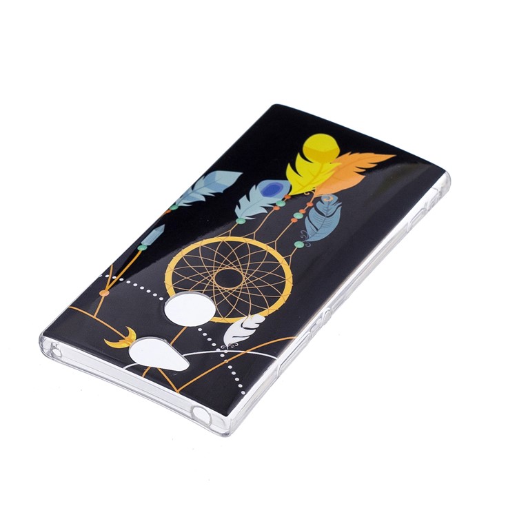 Luminous IMD Patterned Soft TPU Gel Case for Sony Xperia XA2 - Dream Catcher-5