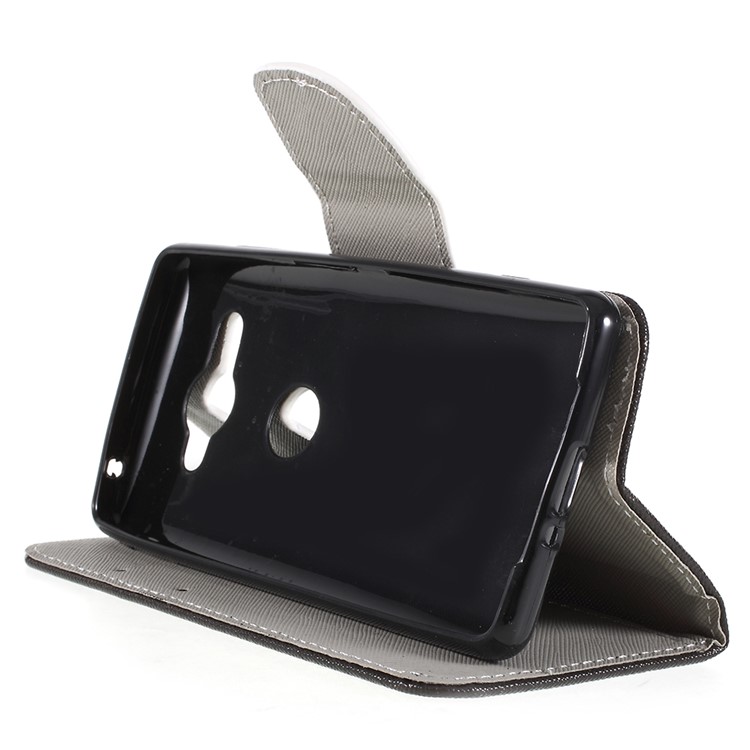 Cross Texture Patterned Wallet Leather Case for Sony Xperia XZ2 Compact - Do not Touch My Phone-6