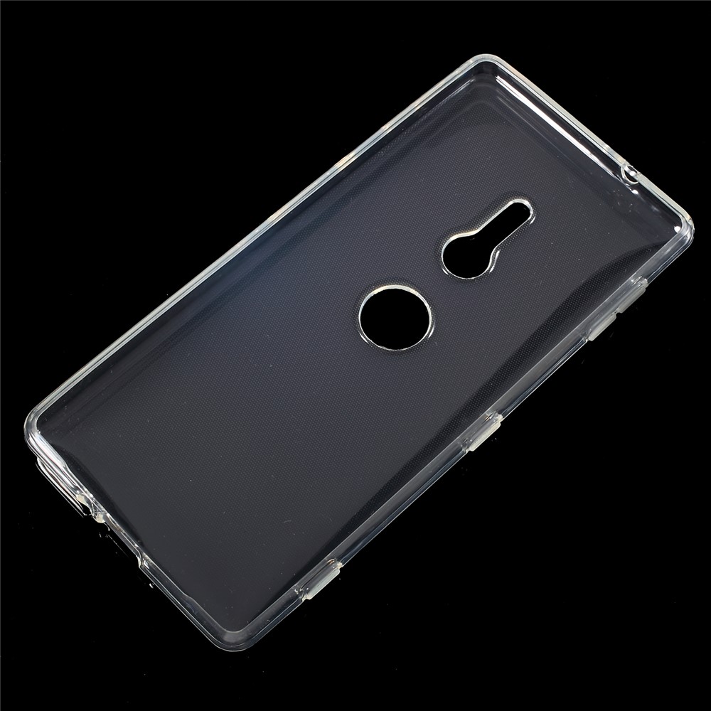 10pcs / Set Освобождает Случай Мобильного Телефона TPU С Non-slip Внутренним Для Sony Xperia XZ2 - Прозрачный-2