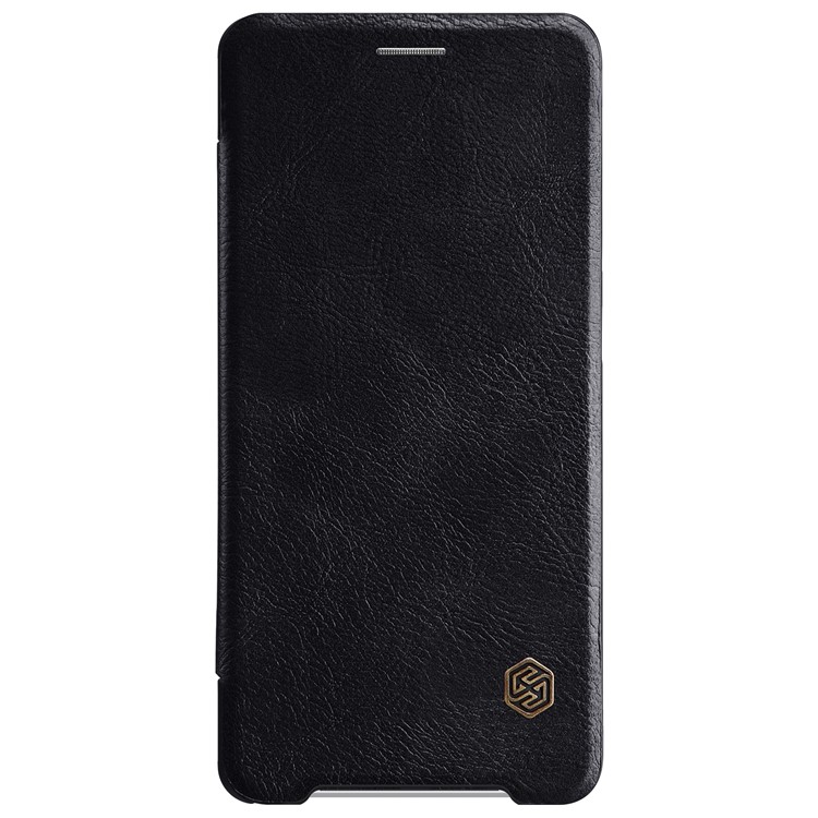NILLKIN Qin Series Leather Card Holder Case for Sony Xperia XZ2 Compact - Black-2