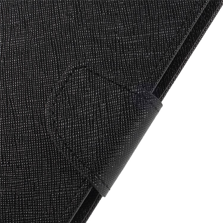MERCURY GOOSPERY Fancy Flip Leather Wallet Flip Casing for Sony Xperia XA2 - Black-6
