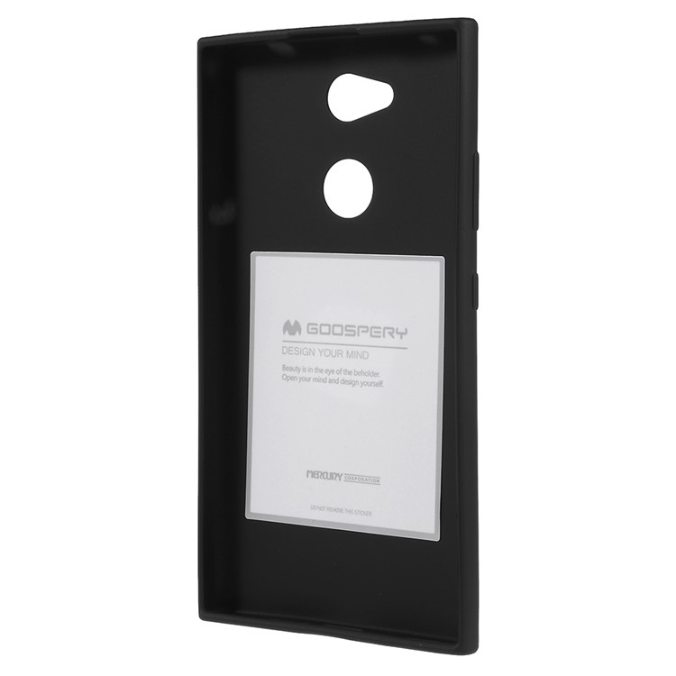 MERCURY GOOSPERY Matte Skin TPU Phone Case for Sony Xperia L2 - Black-3