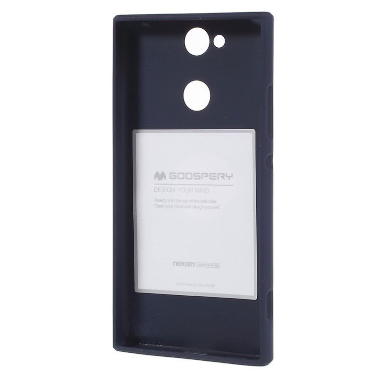 MERCURY GOOSPERY Matte Skin TPU Phone Case for Sony Xperia XA2 - Black-3