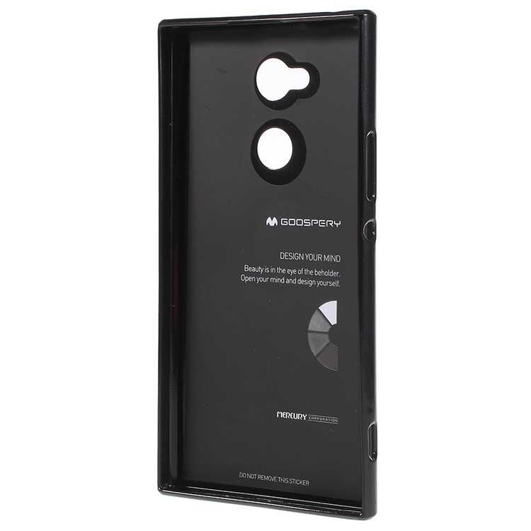 MERCURY GOOSPERY Flash Powder TPU Gel Case for Sony Xperia XA2 Ultra - Black-3