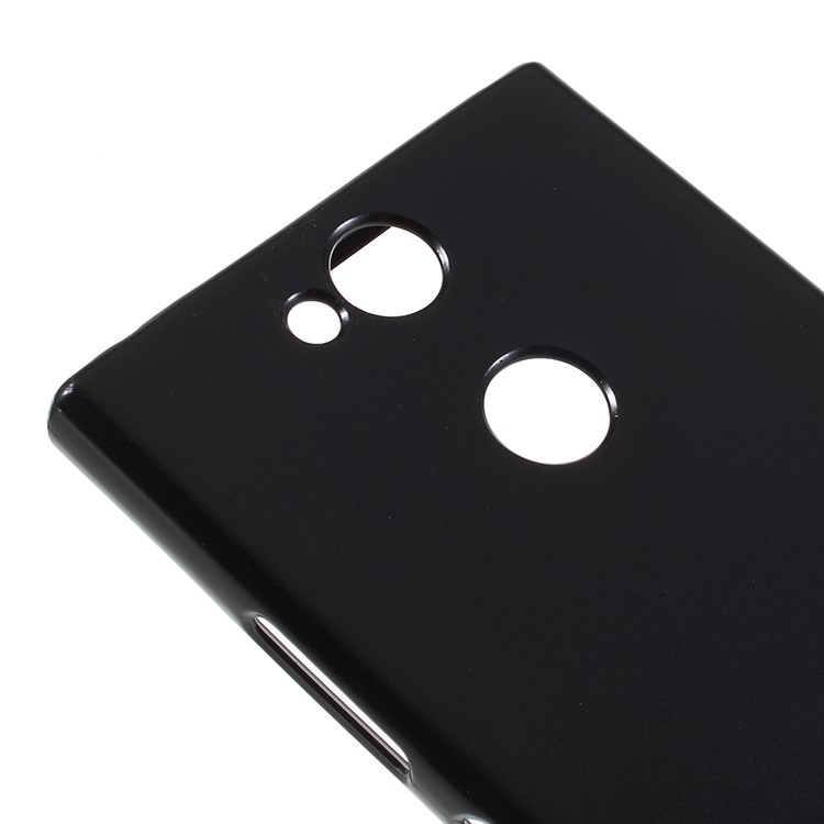 MERCURY GOOSPERY i JELLY Metallic TPU Flexible Mobile Phone Cover for Sony Xperia XA2 - Black-4