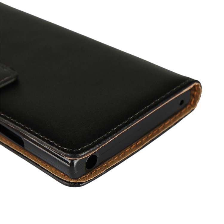 Wallet Stand Split Leather Phone Case for Sony Xperia XA2 - Black-11