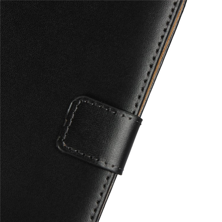 Wallet Stand Split Leather Phone Case for Sony Xperia XA2 - Black-7