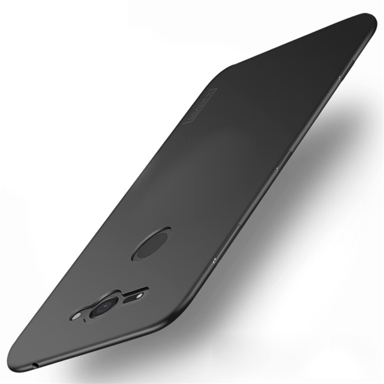 X-LEVEL Ultra-thin Frosted Silicone Cell Phone Case for Sony Xperia XZ2 Compact - Black-1