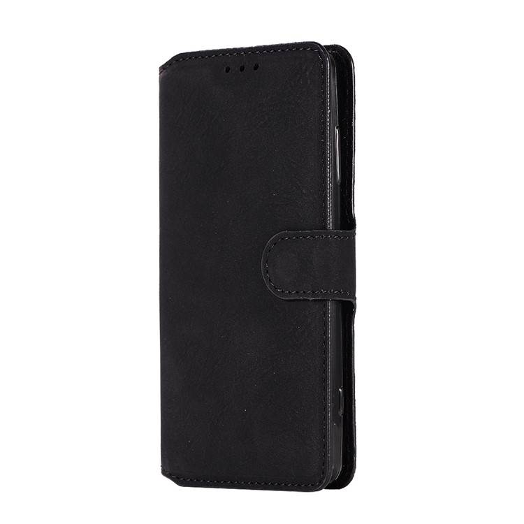 Vintage Style Wallet PU Leather Stand Protective Mobile Phone Case for Sony Xperia XZ2 Compact - Black-2