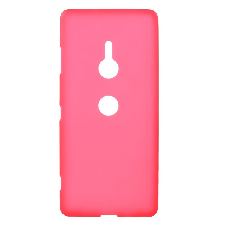 Double-sided Matte TPU Case for Sony Xperia XZ3 - Red-1