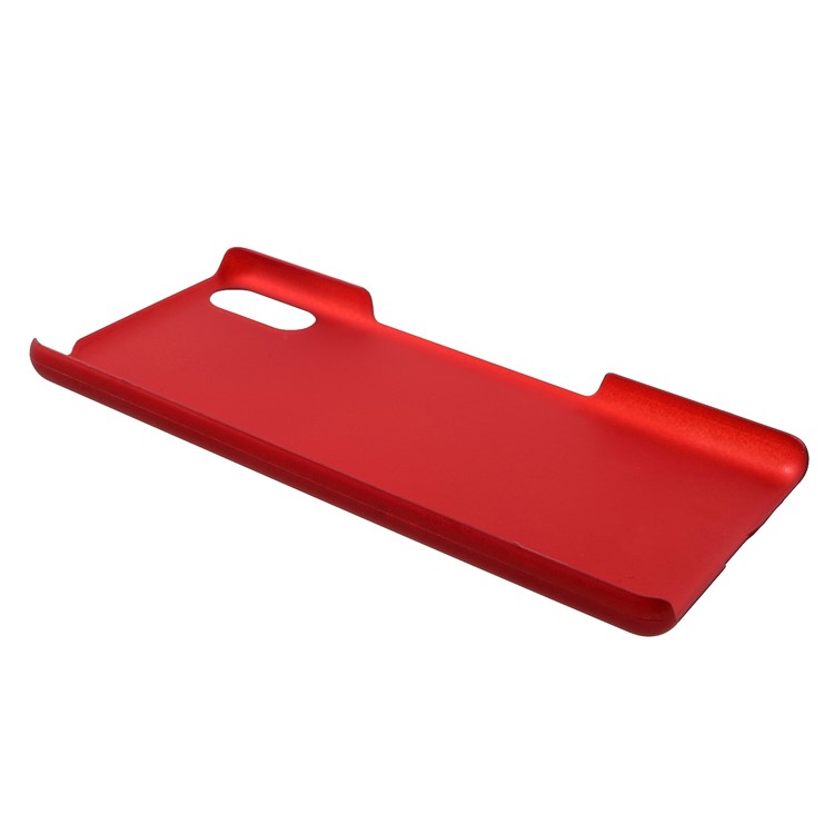 Rubberized PC Hard Case for Sony Xperia L3 Ultra - Red-3