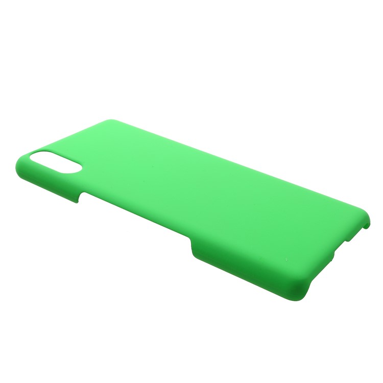 Rubberized PC Hard Back Case for Sony Xperia L3 Ultra - Green-2