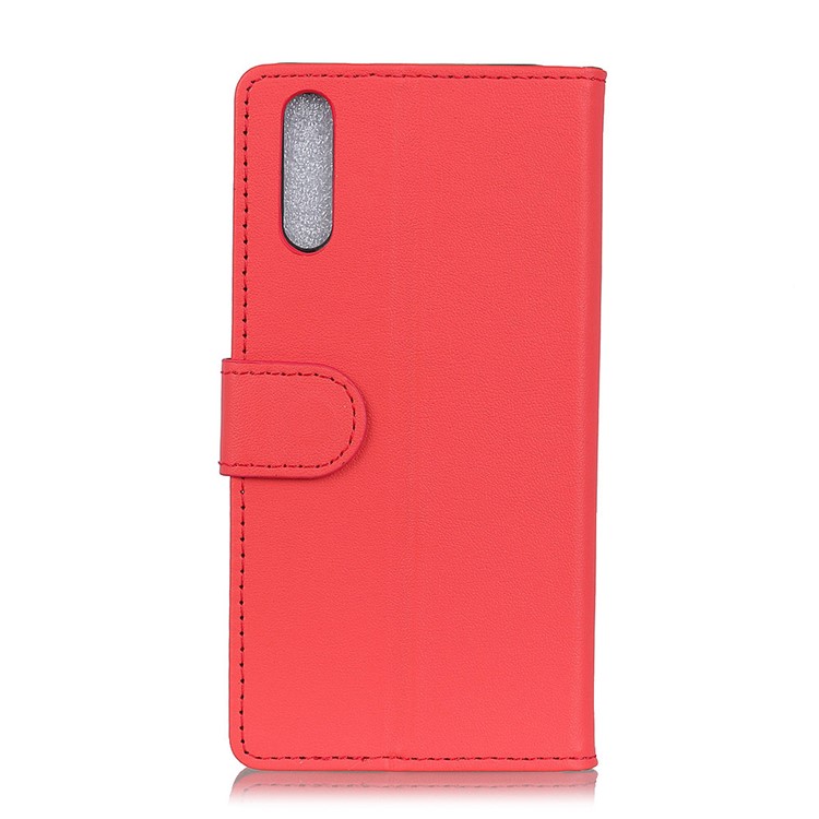 Wallet Leather Stand Phone Case for Sony Xperia L3 - Red-3