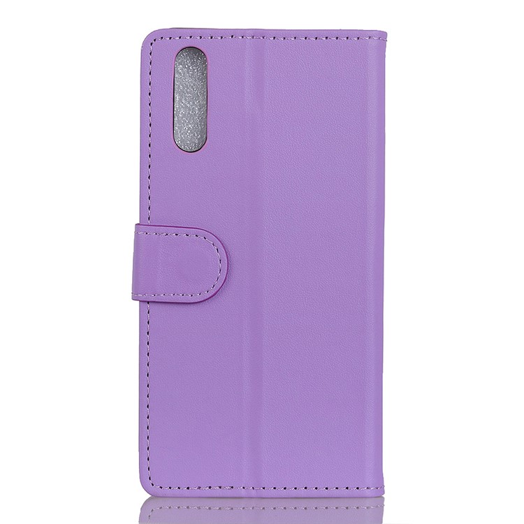 Magnetic Leather Stand Cover for Sony Xperia L3 - Purple-3