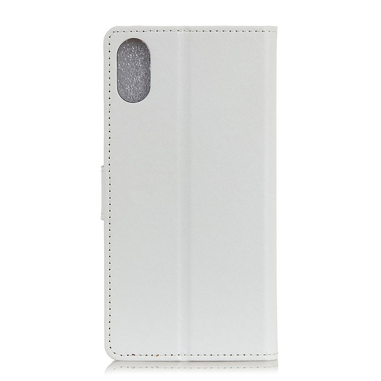 Wallet Leather Stand Cover for Sony Xperia L3 - White-3