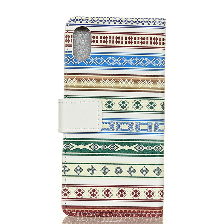Pattern Printing PU Leather Phone Cover for Sony Xperia L3 - Ethnic Style Pattern-2