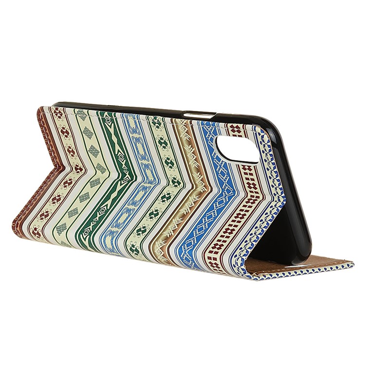 Pattern Printing PU Leather Phone Cover for Sony Xperia L3 - Ethnic Style Pattern-4