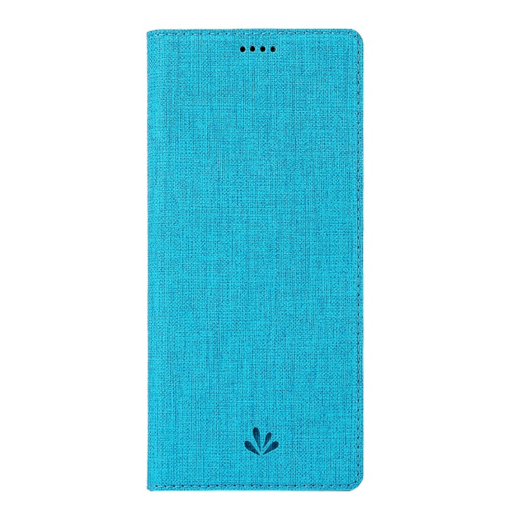 VILI DMX Auto-absorbed PU Leather Mobile Phone Cover Shell with Card Holder for Sony Xperia 10 - Blue-2