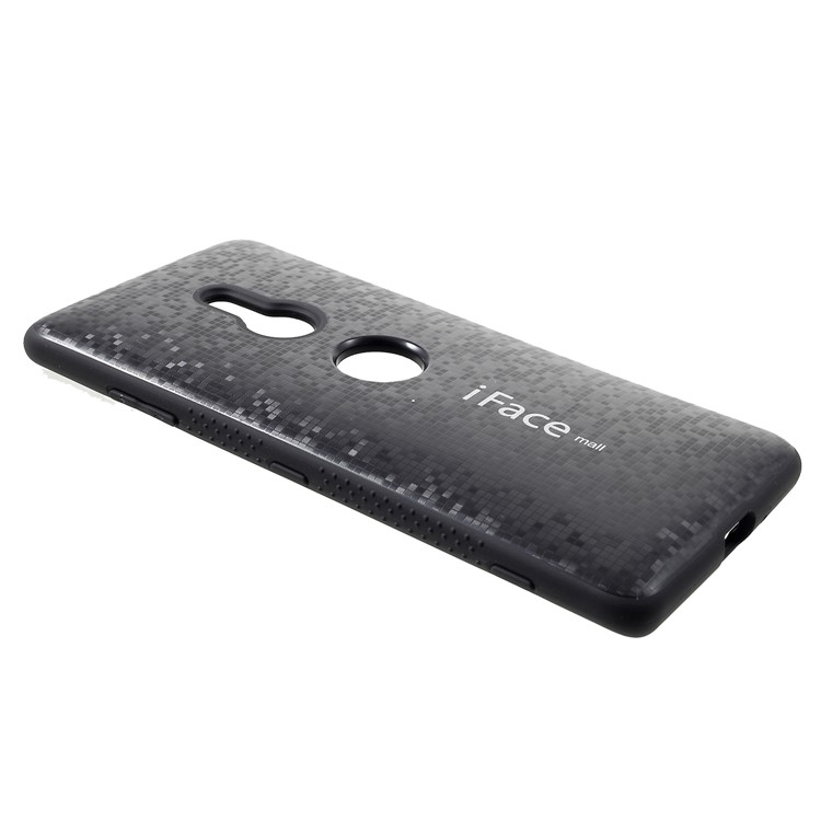 IFACE MALL Mosaic Pattern PC TPU Combo Phone Case for Sony Xperia XZ3 - Black-3