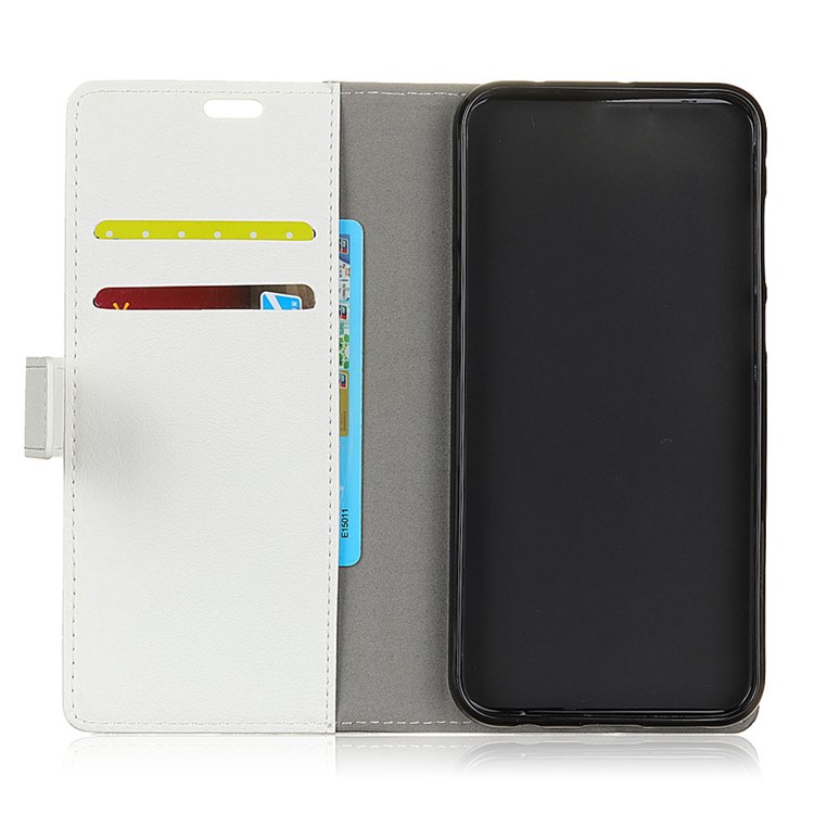 For Sony Xperia XZ4 Compact PU Leather Wallet Phone Shell with Stand - White-4