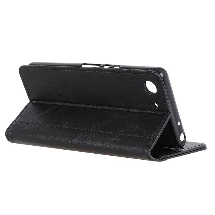 Rivet Decor PU Leather Magnetic Cover for Sony Xperia XZ4 Ace - Black-10