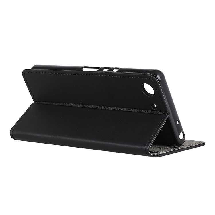 Wallet Leather Stand Case for Sony Xperia XZ4 Compact - Black-5