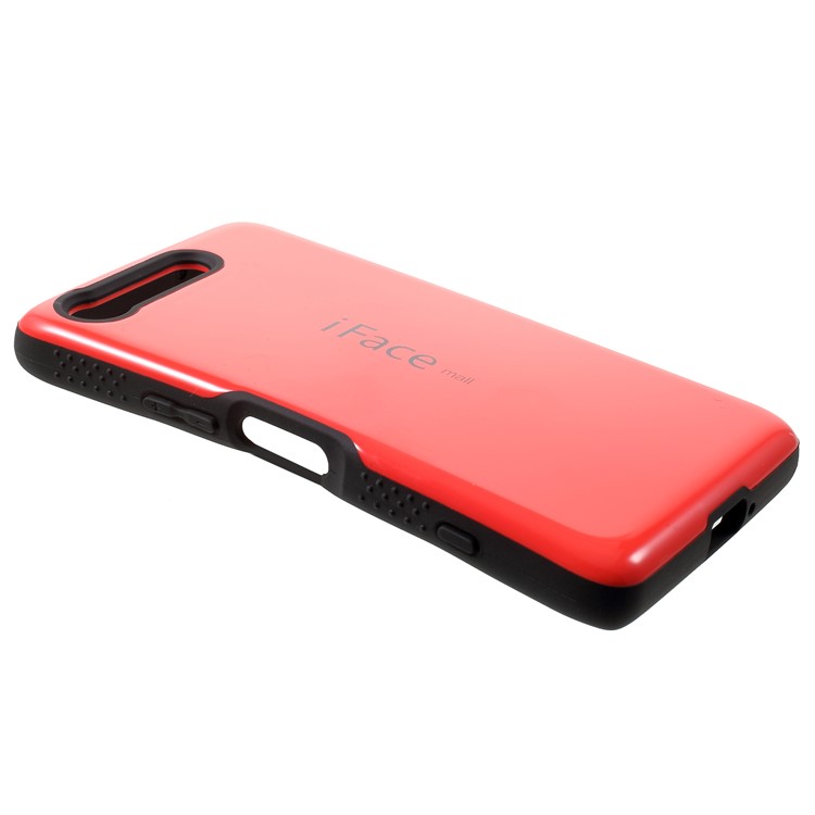 IFACE MALL PC + TPU Hybrid Cover for Sony Xperia Z1 Mini Compact D5503 - Red-2