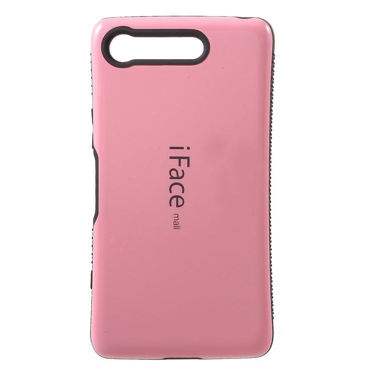 IFACE MALL PC + TPU Combo Phone Casing for Sony Xperia Z1 Mini Compact D5503 - Pink-1