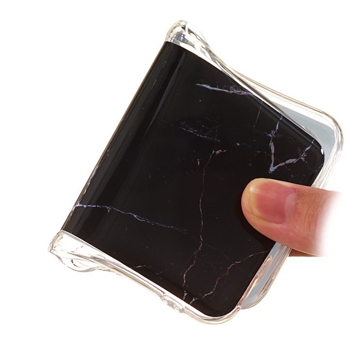 Marble Pattern IMD TPU Back Case for Sony Xperia 1 - Style B-4